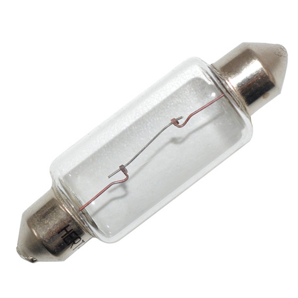 Soffittenlampe  12 V-15 W 