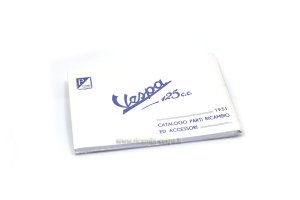 Catalogo parti di ricambio e accessori tipo ORIGINALE per Vespa 125 faro basso dal 1951 V31&gt;33T&#x2F;VM1&gt;2T&#x2F;VN1&gt;2T 