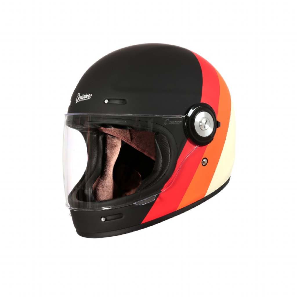 Casco integrale Origine VEGA primitive orange red black matt 